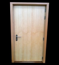 Puertas cortafuegos de madera